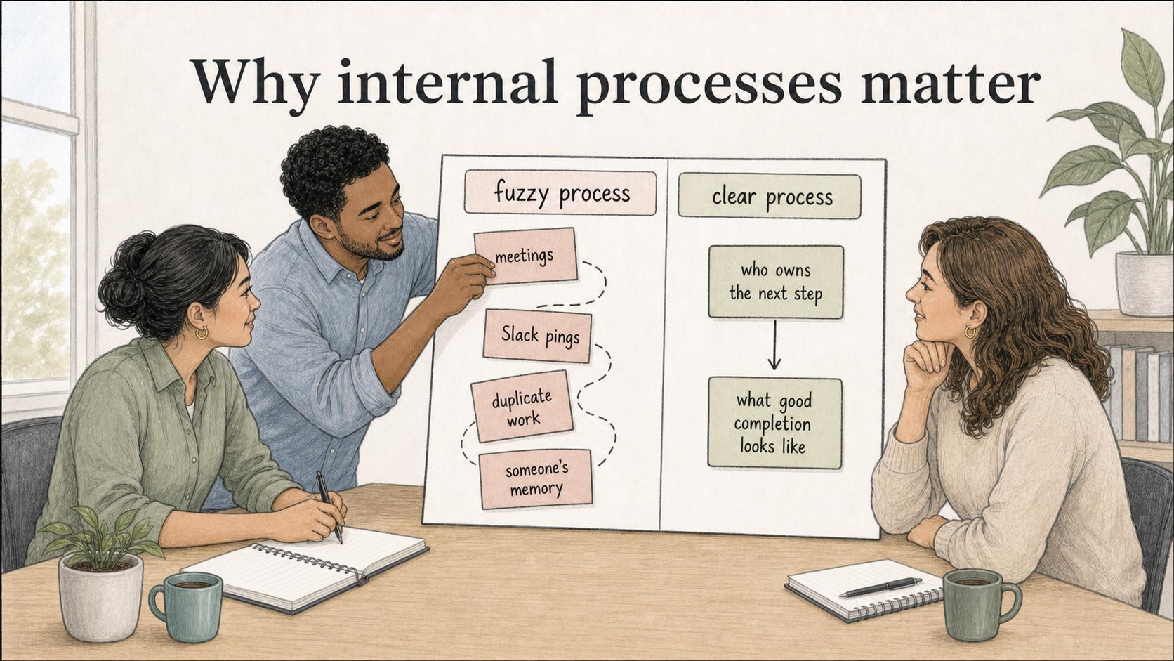 Internal process diagram