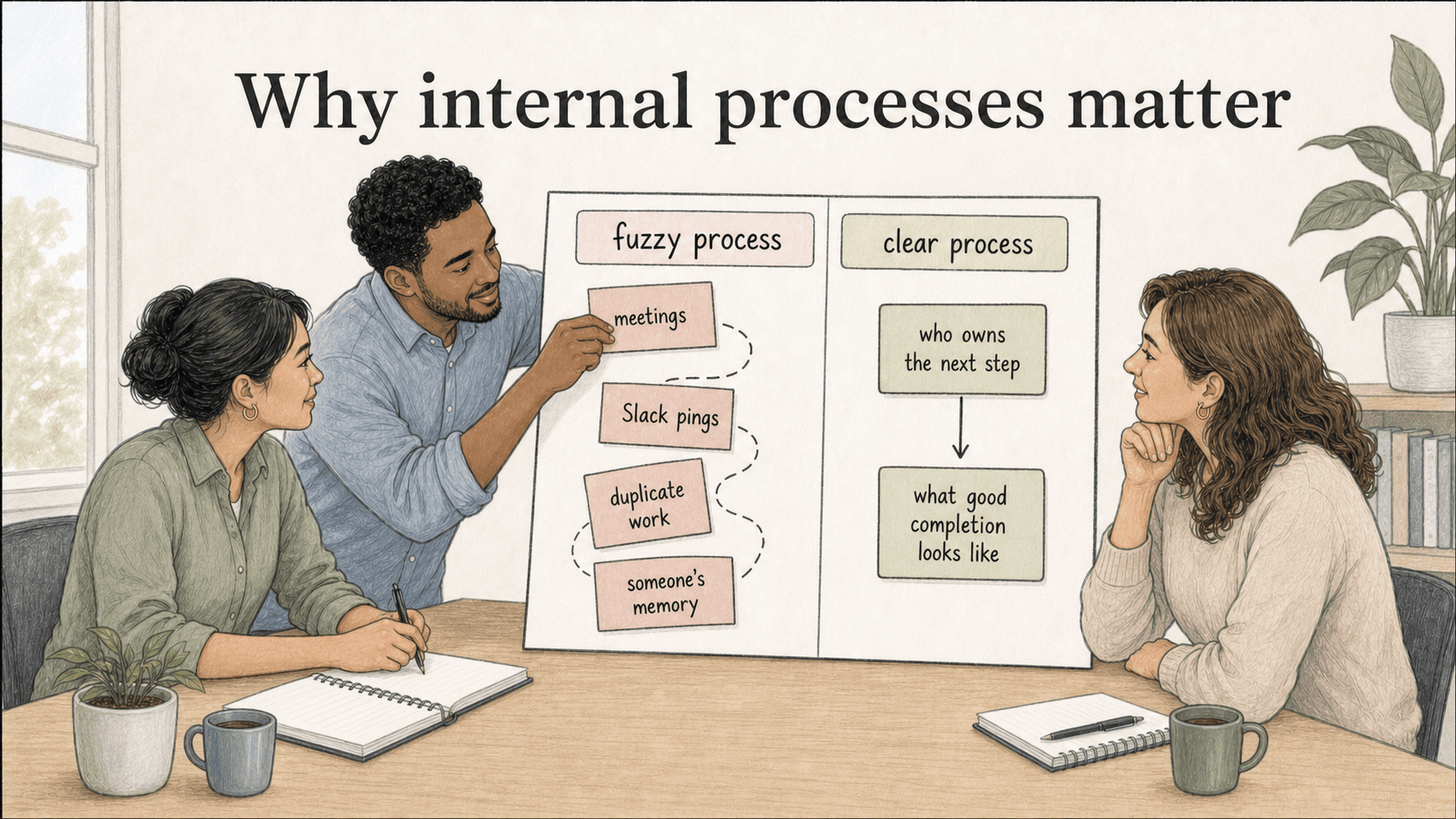 Internal process diagram