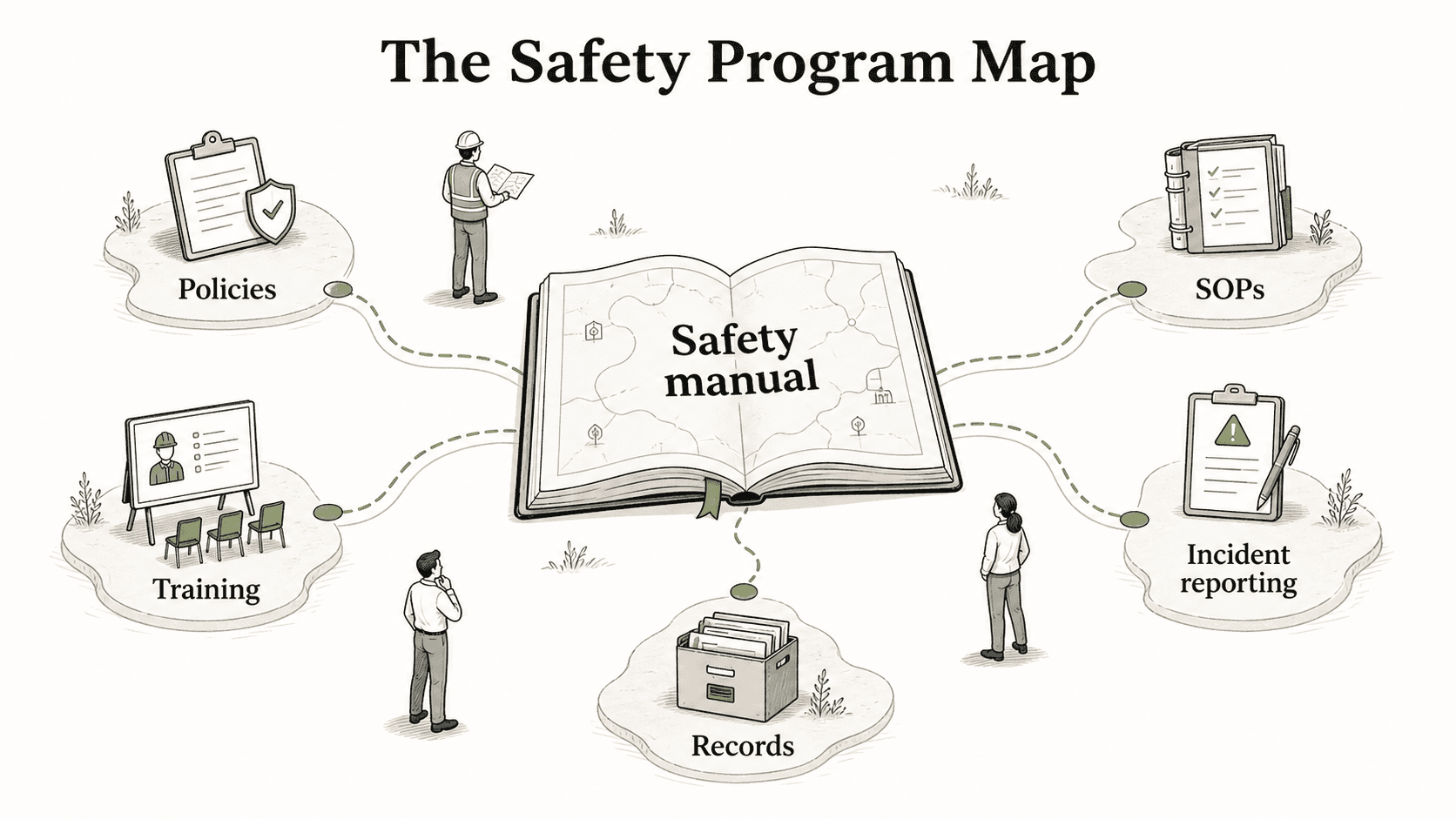A good safety manual is not a binder for auditors. It is the safety program's map.