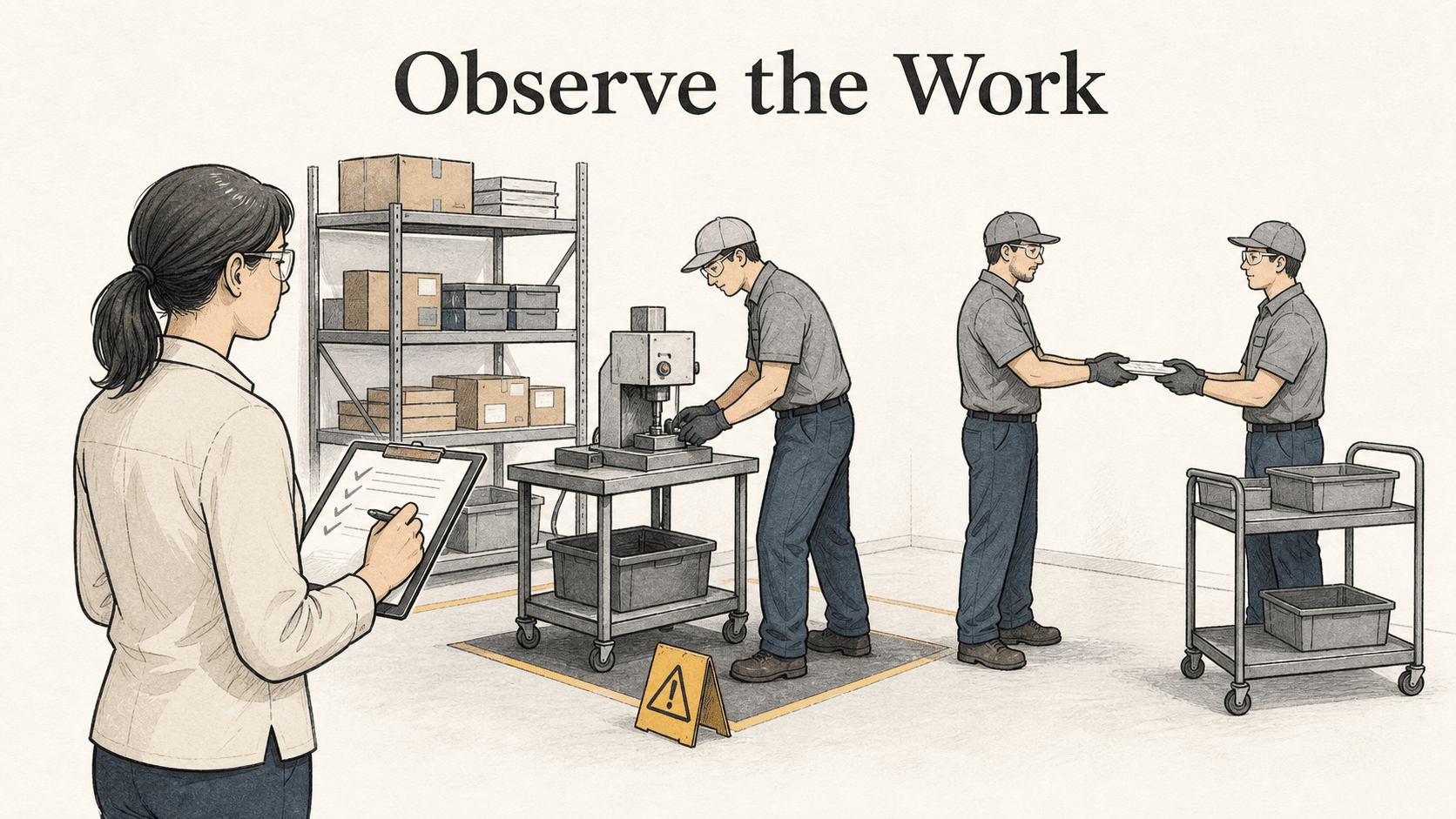The strongest safety SOPs come from watching the real task, not writing from memory or a generic template.
