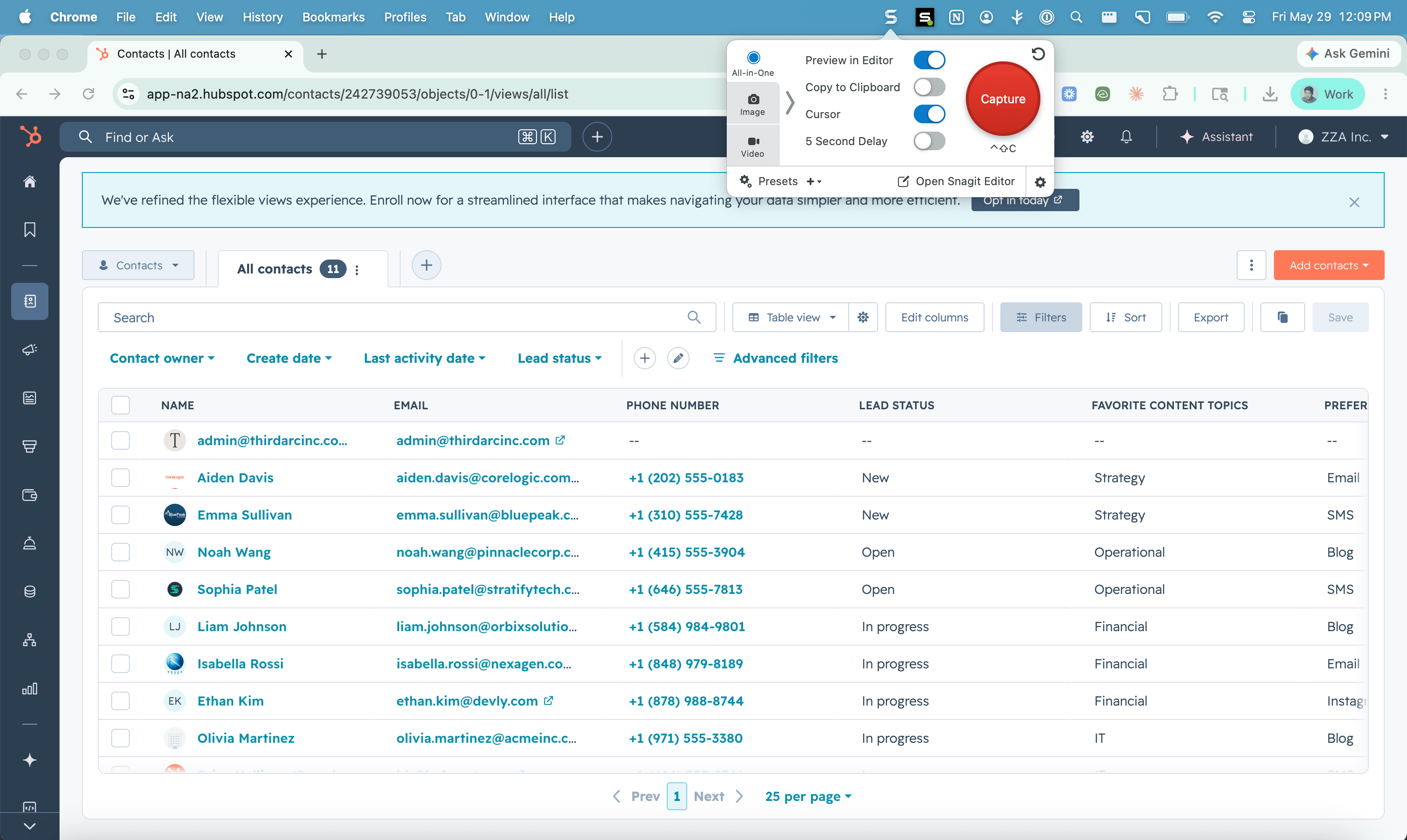 Snagit is strongest for quick screenshot capture, markup, and short visual explanations.